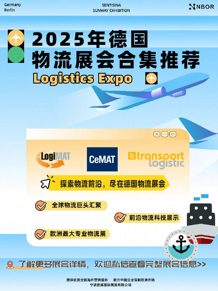 展会合集 | 2025德国物流展精选：行业前沿的展示舞台
